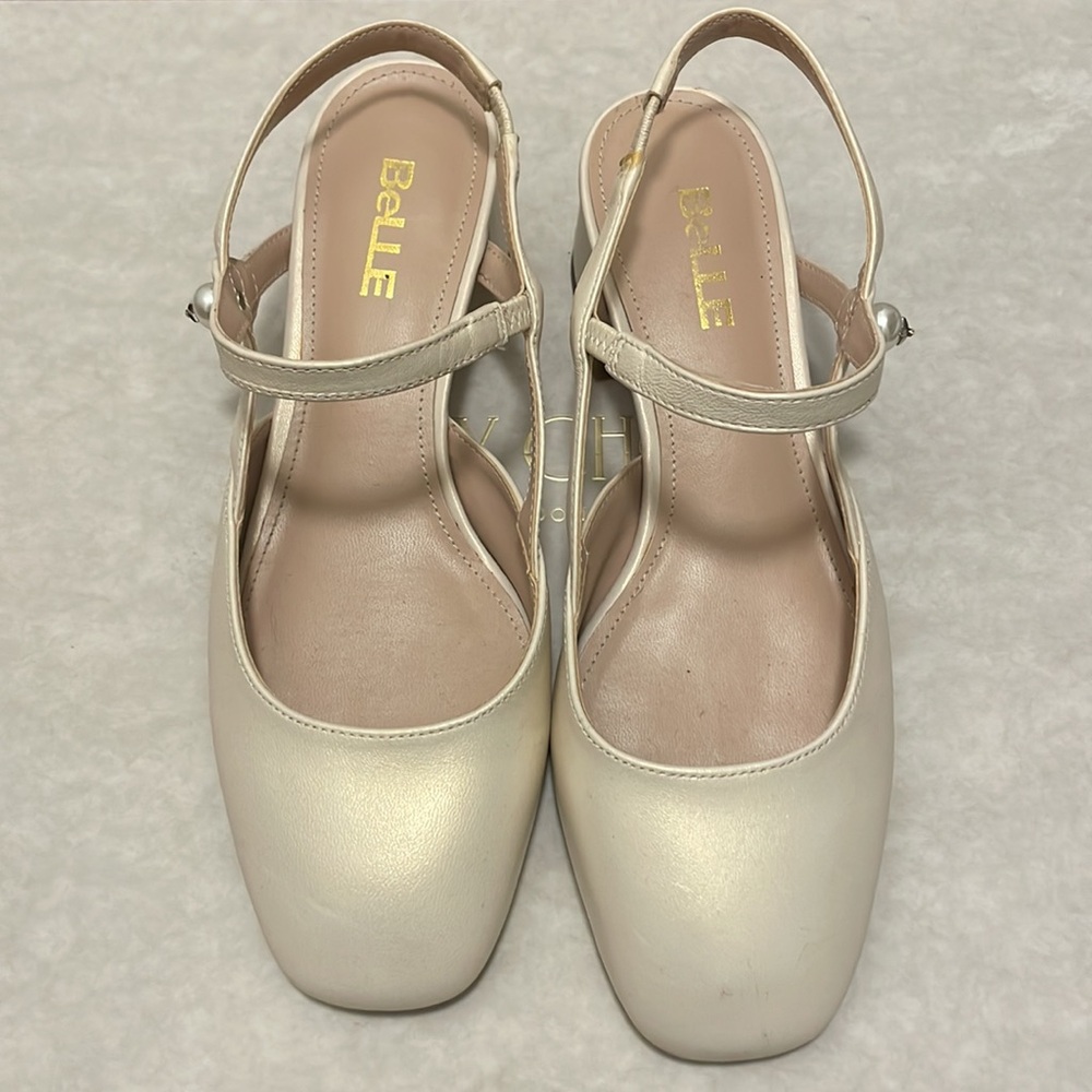 Belle Pearl Ballet slingback